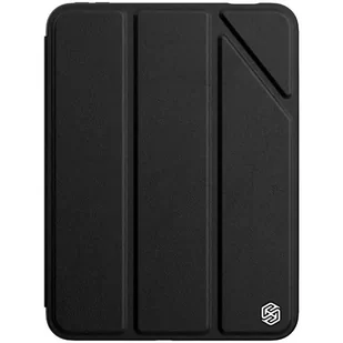 Nillkin Nillkin Bevel Leather Case etui do iPad mini 2021 pokrowiec z klapką smart sleep case czarny - Etui do tabletów - miniaturka - grafika 1