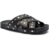 Klapki i japonki damskie - Michael Kors Skórzane klapki IRENE - miniaturka - grafika 1