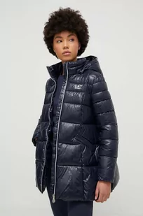 EA7 Emporio Armani kurtka damska kolor granatowy zimowa - Kurtki damskie - miniaturka - grafika 1