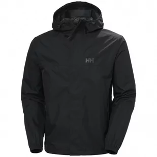 Kurtka męska Helly Hansen Vancouver Rain Jacket Rozmiar: M / Kolor: czarny - Kurtki męskie - miniaturka - grafika 1