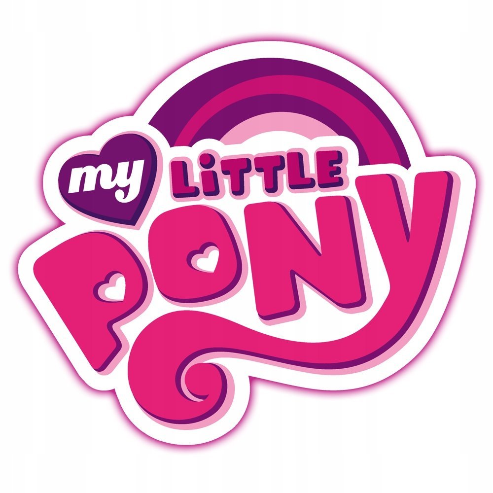 Naklejka Uv Wypukła Ozdobna DTF UV Aplikacja My Little Pony