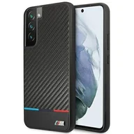 Etui i futerały do telefonów - BMW Etui hardcase BMHCS22SPUCARTCBK S22 S901 black/czarny M Collection Triangles BMW000460-0 - miniaturka - grafika 1