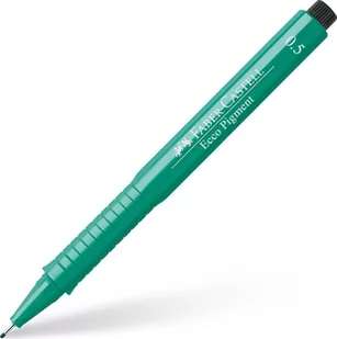Faber-Castell cienkopis Ecco Pigment 0,5 mm, zielony - Farby i media malarskie - miniaturka - grafika 1