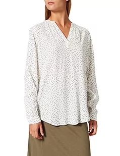 ESPRIT Wzorzysta bluzka Lenzing™ Ecovero™, New Off White, 38 - Bluzki damskie - miniaturka - grafika 1