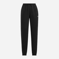 Spodnie sportowe damskie - Spodnie dresowe ocieplane damskie Reebok Identity Small Logo Fleece Jogger 100202910 S Czarne (1200143632116) - miniaturka - grafika 1