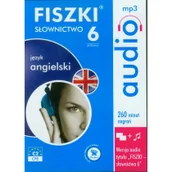 Książki do nauki języka angielskiego - Fiszki słownictwo 6 audio język angielski - mamy na stanie, wyślemy natychmiast - miniaturka - grafika 1