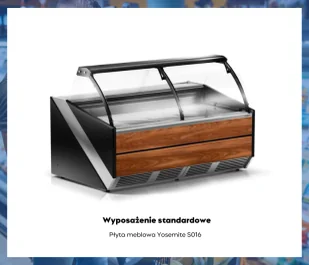 Lada chłodnicza  model L-S 135/120 RAPA (1345 mm) - Szafy i witryny chłodnicze - miniaturka - grafika 11