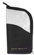 Pozostałe akcesoria kosmetyczne - Many Beauty - Kosmetyczka / stojak / etui na pędzle do makijażu - Czarna - miniaturka - grafika 1