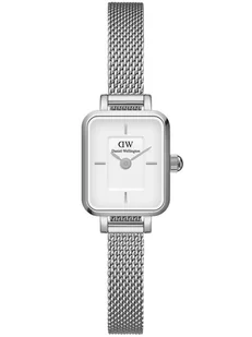 Zegarek ZEGAREK DAMSKI DANIEL WELLINGTON Quadro Mini 15mm DW00100726 + BOX (zw524b) - Zegarki damskie - miniaturka - grafika 1
