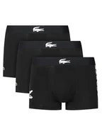Majtki męskie - Lacoste Komplet 3 par bokserek 5H1291 Czarny - miniaturka - grafika 1