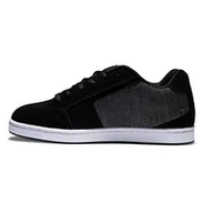 Sneakersy męskie - DC Shoes Męskie sneakersy net, czarne/czarne, 44 EU, Black Armor Black, 44 EU - miniaturka - grafika 1