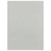 Zawiasy, okucia i inne akcesoria - Zaślepka 20 mm 12 szt. biała STAHL - miniaturka - grafika 1