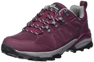 Buty trekkingowe damskie - Jack Wolfskin Damskie buty trekkingowe Refugio Texapore Low W, Dark Maroon, 37,5 EU, Dark Maroon, 37.5 EU - miniaturka - grafika 1
