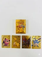 Czasopisma - Zestaw 65szt Złote Metalowe Karty Kolekcjonerskie z Pudełkiem Limitowana Edycja - miniaturka - grafika 1