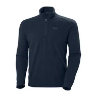 Kurtki męskie - Męski polar Helly Hansen Daybreaker 1/2 Zip Fleece navy - S - miniaturka - grafika 1