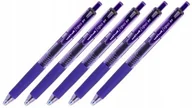 Długopisy - Długopis automatyczny Uni-ball Signo 0,38 mm wygodny uchwyt niebieski 5 szt - miniaturka - grafika 1