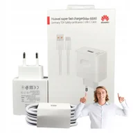 Ładowarki do telefonów - Oryginalna SZYBKA ładowarka Huawei SUPER CHARGE 66W + kabel USB-C HIT - miniaturka - grafika 1