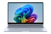 Laptopy - Samsung Galaxy Book4 Edge NP754XQA-KB2US notebook/laptop Qualcomm Snapdragon X1P-42-100 39,6 cm (15.6") Full HD 16 GB LPDDR5x-SDRAM 512 GB eUFS Wi-Fi 7 (802.11be) Windows 11 Pro Niebieski - miniaturka - grafika 1