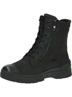 Botki damskie - Caprice Damskie 9-26235-41 botki, ciepła podszewka, czarne, 37 EU, czarny, 37 EU - miniaturka - grafika 1