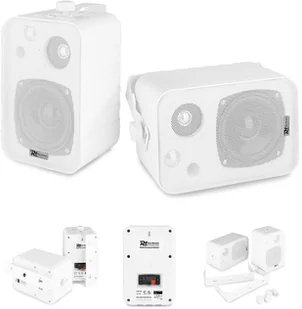 Power Dynamics Zestaw kolumn instalacyjnych 100V 4" BV40V PD - Głośniki i kolumny - miniaturka - grafika 1