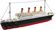 Klocki - KLOCKI KONSTRUKCYJNE DUŻY TITANIC ZESTAW 1012 KLOCKÓW DO UŁOŻENIA FIGURKI - miniaturka - grafika 1