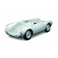 Samochody i pojazdy dla dzieci - Porsche 550 A Spyder MI 31843-39 1:18 srebrny Maisto - miniaturka - grafika 1
