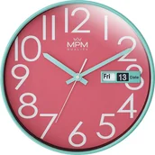 Zegary - MPM Zegar ścienny z datownikiem MPM E01.4301.4323 30 cm . - miniaturka - grafika 1