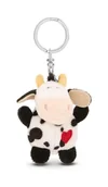Plecaki - Breloczek krowa z sercem 5cm - biały - Lojalny towarzysz dla wszystkich grup wiekowych z karabińczykiem, idealny do plecaka, torby, smyczy lub kluczy 62074 - miniaturka - grafika 1