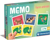 Gry planszowe - Clementoni GRA MEMO FARM ANIMALS 18316 CLM PUD - miniaturka - grafika 1