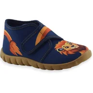 Buty dla chłopców - Dziecięce kapcie do żłobka dla chłopca zapięcie rzep Befado 465P222 Flexi - miniaturka - grafika 1