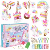 Mały naukowiec - Haft Diamentowy Malowanie Diamentami Diamond Painting Breloki Mozaika 5D - miniaturka - grafika 1