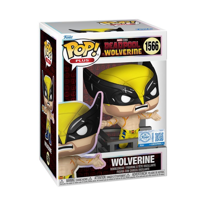Funko, Funko POP! Exclusive, SUPERBOHATEROWIE, Figurka Kolekcjonerska, Deadpool 3, Wolverine (Finale)
