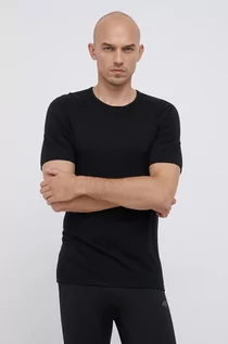 Bielizna sportowa męska - Icebreaker T-shirt wełniany kolor czarny - grafika 1