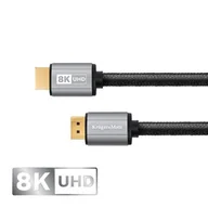 Kable - Kabel HDMI-HDMI 2.1 8K 1,8 m Kruger&Matz - miniaturka - grafika 1