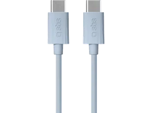 Kabel USB typ C SBS TECABLETCC6015WGRS 1,5M 60 W Niebieski - Kable - miniaturka - grafika 1