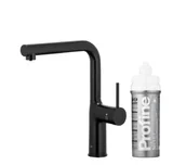 Baterie kuchenne - KFA Armatura Duero Pure Move 6623-424-81 Czarny Stal szlachetna - miniaturka - grafika 1