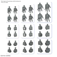 Figurki dla dzieci - Gundam - Option Parts Set Gunpla 3 (Build Hands Edge) - Model Kit - miniaturka - grafika 1