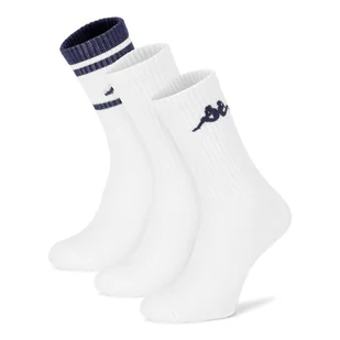 KAPPA KR_ANKLE_SS25 (3-PACK) Biały - Skarpetki damskie - miniaturka - grafika 1