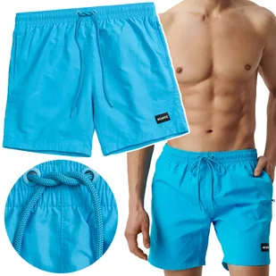 ATLANTIC Nylonowe Kąpielówki Męskie Szorty Plażowe Kąpielowe Krótkie - XL - Kąpielówki męskie - miniaturka - grafika 1