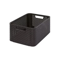 Akcesoria do odkurzaczy - Kosz Rattan Style 18 l 38.5 x 17.2 x 29 cm - miniaturka - grafika 1