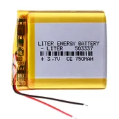 Baterie i akcesoria - Bateria Akumulator Li-Poly 750Mah 3.7V 503337 - miniaturka - grafika 1