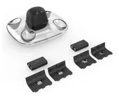 Akcesoria do Playstation - 8BitDo Podwójna stacja ładująca + 2 baterie do padów XS/XO - Black - miniaturka - grafika 1