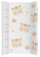Przewijaki - CZAS BOBASA PRZEWIJAK MIĘKKI NA KOMODĘ NIEPRZEMAKALNY 70X47 KOTKI - miniaturka - grafika 1