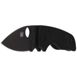 Nóż składany Spyderco Lil' Native G-10 Black / Black Blade Plain (C230GPBBK) - Noże - miniaturka - grafika 2