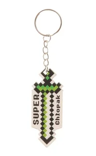 Brelok Super Chłopak - Dzień Chłopaka Pixel - Cresco - Breloczki dla dzieci - miniaturka - grafika 1