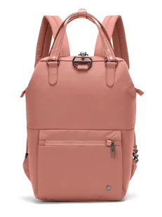 Pacsafe Citysafe CX City Backpack RFID 35 cm przegroda na laptopa econyl rose - Torby na laptopy - miniaturka - grafika 3
