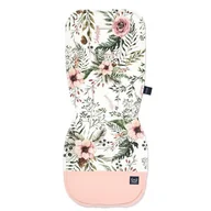 Akcesoria do wózków - La Millou, Wkładka do wózka, Stroller Pad, Organic Jersey Collection, Wild Bloossom, Powder Pink - miniaturka - grafika 1