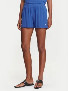 Emporio Armani Szorty sportowe EW000781 AF12192 UA012 Niebieski Regular Fit - Spodenki damskie - miniaturka - grafika 1