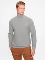 Swetry męskie - Tommy Hilfiger Golf MW0MW33453 Szary Regular Fit - miniaturka - grafika 1