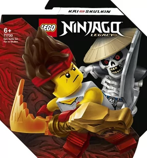 LEGO NINJAGO EPICKI ZESTAW BOJOWY KAI KONTRA SZKIELET 71730 - Klocki - miniaturka - grafika 1